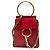 Borsa polso Faye mini Chloé in vitello e camoscio rosso