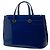 Borsa Satchel Gucci Blue Patent Bright Bit - vista 2