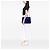 Borsa Satchel Gucci Blue Patent Bright Bit - vista 6
