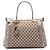 Borsa Tote Convertibile Gucci Bella in Canvas GG Beige