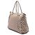 Borsa Tote Convertibile Gucci Bella in Canvas GG Beige - vista 2