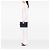 Pouch cosmetici Gabrielle Chanel Blue Medium Chevron in pelle di vitello invecchiata - vista 5