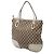Borsa Gucci Princy in tela GG beige - vista 2