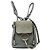 Mini zaino Chloé Faye in vitello e camoscio blu Blu chiaro