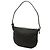 Borsa Hobo Fendi in tela con stampa zebra nera Nero - vista 2