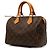 Louis Vuitton Brown Monogram Speedy 25 Marron - vue 2