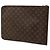 Louis Vuitton Brown Monogram Poche Documents Portfolio Marrom - vista 2
