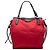 Borsa Tote Burberry Buckleigh in nylon rosso