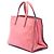 Sacola Prada Pink Saffiano Soft Triple Pocket Rosa - vista 2