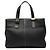 Borsa Tote Burberry in pelle nera Nero