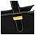 Borsa Tote Burberry in pelle nera Nero - vista 5