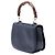 Gucci Black Calfskin Bamboo Night Nero - vista 2