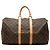 Louis Vuitton Brown Monogram Keepall 45 Marrone