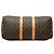 Louis Vuitton Brown Monogram Keepall 45 Marrone - vista 3