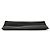 Balenciaga Clutch Clip M in tela nera e blu navy Nero - vista 3