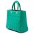 Autre Marque Dior Green Large Lambskin Cannage Lady Dior Verde - vista 2