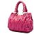Miu Miu Coffer Satchel aus rosa gestepptem Lammleder Pink - Ansicht 2