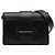 Borsa a tracolla Prada Cahier in vitello City con rifiniture in Saffiano nero