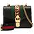 Borsa Gucci Black Mini Calfskin Web Sylvie Chain Satchel Nero - vista 7