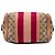 Borsa Boston Gucci Beige Small GG Canvas Web Joy - vista 3