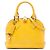 Louis Vuitton Yellow Monogram Vernis Alma BB Amarelo