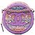 Chanel Purple Tweed CC Filigree Round Crossbody Porpora