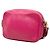 Borsa a tracolla Gucci Soho in pelle rosa - vista 2