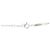Autre Marque Collana Lariat Tiffany Open Heart - vista 5