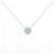 Autre Marque Collana Tiffany Soleste in acquamarina e diamanti