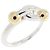 Autre Marque Anello Tiffany Hook Band Ring