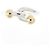 Autre Marque Anello Tiffany Hook Band Ring - vista 2