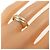Anello Cartier Trinity in oro rosa bianco e giallo 18K - vista 4