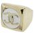 Anel Chanel ABG923 Ouro e Branco Dourado