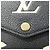 Louis Vuitton Bicolor Monogram Empreinte Portefeuille Sarah Wallet Nero Beige - vista 5