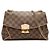 Louis Vuitton Damier Caïssa Clutch Chain Shoulder Bag Braun Pink