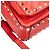 Zaino Valentino Rockstud da donna in pelle rossa Rosso - vista 5