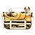 Borsa a tracolla Nano Baguette Fendi x Versace con catena Multicolore