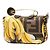 Borsa a tracolla Nano Baguette Fendi x Versace con catena Multicolore - vista 2