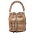 Sac à main Miu Miu en cuir rose beige
