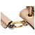 Sac à main Miu Miu en cuir rose beige - vue 9