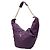 Borsa a tracolla Chloé Milton con catena in pelle viola Porpora - vista 2