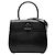 Borsa in pelle nera Salvatore Ferragamo Gancini