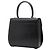 Borsa in pelle nera Salvatore Ferragamo Gancini - vista 2