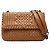 Borsa a tracolla con catena Olympia Small Intrecciato Bottega Veneta Marrone