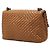 Borsa a tracolla con catena Olympia Small Intrecciato Bottega Veneta Marrone - vista 2