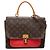 Borsa Louis Vuitton Monogram Marignan Marrone Rosso
