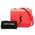 Autre Marque Borsa a tracolla con catena Saint Laurent YSL Logo Vicki Small - vista 7