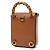Bolsa de mão e de ombro Gucci Bamboo Marrom - vista 2