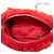 Borsa a tracolla con catena Miu Miu Rosso - vista 4