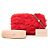 Borsa a tracolla con catena Miu Miu Rosso - vista 6
